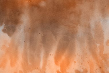 Suluboya kahverengi dekoratif doku. Arka plan