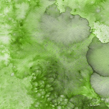 Soyut yeşil suluboya arka plan dekoratif doku