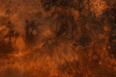 Sulu boya dekoratif doku. Kahverengi arka plan