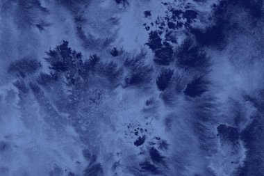 Mavi arka plan, boya dekoratif doku karıştırın.