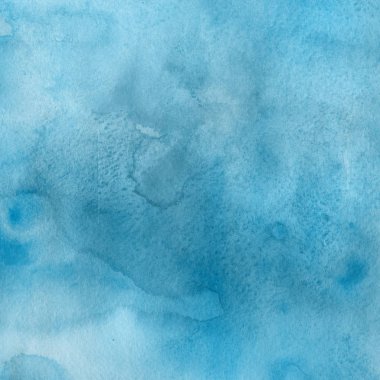 Soyut mavi suluboya arka plan dekoratif doku