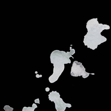 Arka plan, siyah boya ile dekoratif doku lekeleri