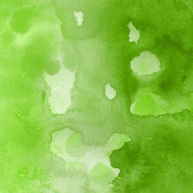 Dekoratif doku, yeşil suluboya arka plan