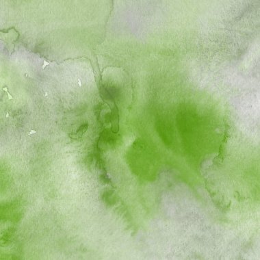 Dekoratif doku, yeşil suluboya arka plan