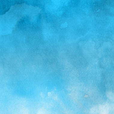 Soyut mavi suluboya arka plan dekoratif doku