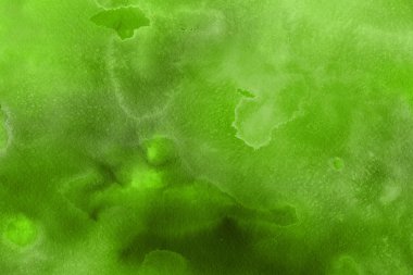 Dekoratif doku. Yeşil suluboya arka plan