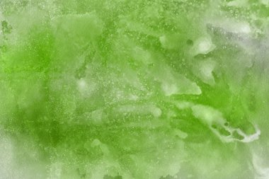 Sulu Boya yeşil arka plan. Dekoratif doku, desen  