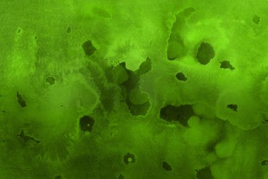 Dekoratif yeşil doku. Soyut suluboya arka plan