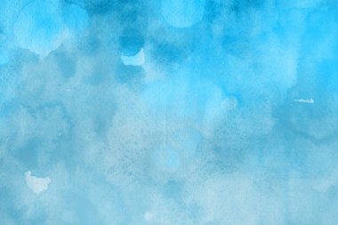  Dekoratif mavi doku. Soyut suluboya arka plan.