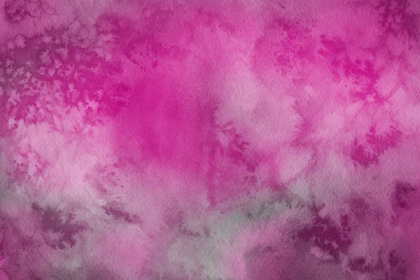 수채화 텍스처입니다 분홍색 — 스톡 사진