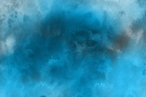 Abstract Blue Watercolors Background Decorative Texture — Stock Photo, Image