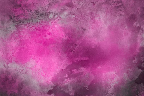 Textura Decorativa Acuarela Fondo Rosa Brillante Abstracto —  Fotos de Stock