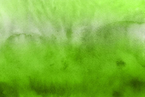 Textura Decorativa Abstrato Fundo Aquarela Verde — Fotografia de Stock