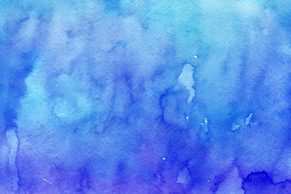 Abstract Blue Watercolor Background Decorative Texture Pattern — Stock Photo, Image