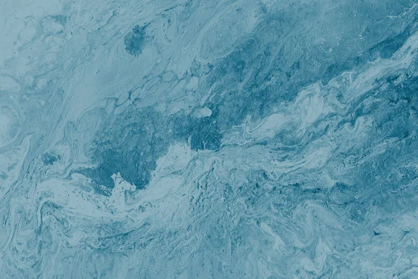 Abstract blue background, paints mix decorative texture