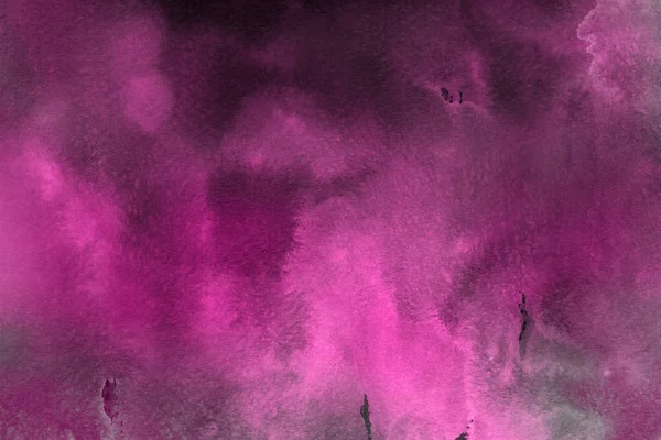 Akvarell Dekorativa Konsistens Abstrakt Rosa Bakgrund — Stockfoto
