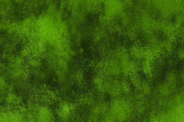 Astratto Sfondo Verde Vernici Mix Texture Decorativa — Foto Stock