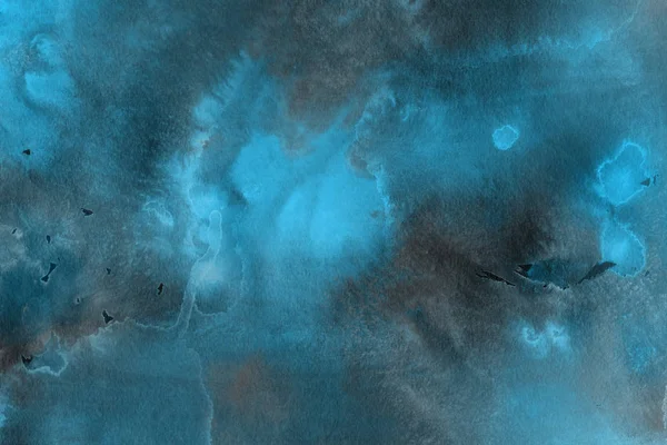  Dekoratif mavi doku. Soyut suluboya arka plan.
