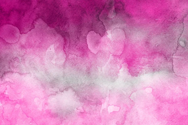 Texture Décorative Aquarelle Rose Contexte Abstrait — Photo