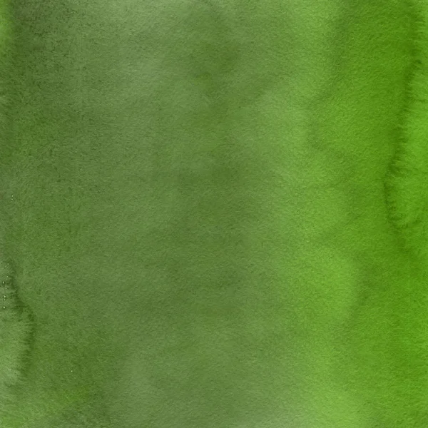 Fondo Acuarelas Verde Abstracto Textura Decorativa — Foto de Stock