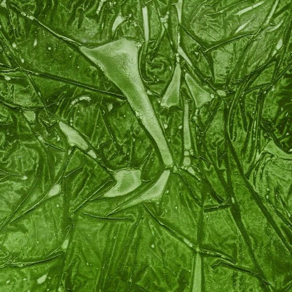 Zöld Absztrakt Háttér Akril Díszítő Textúra Festészet — Stock Fotó