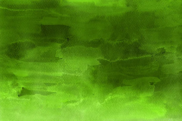 Декоративная Зеленая Текстура Абстрактный Акварельный Фон — стоковое фото