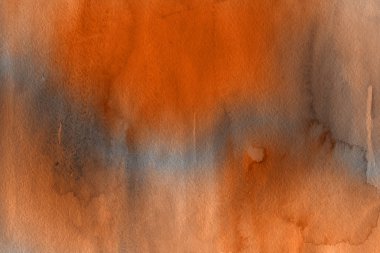 Sulu boya dekoratif doku. Kahverengi arka plan