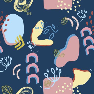 el çizilmiş desen, arka plan-illüstrasyon 