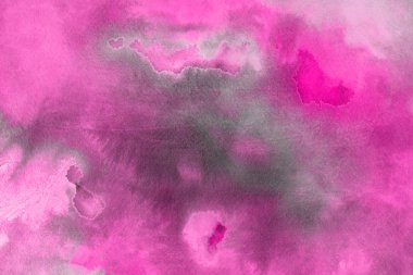 Sulu boya dekoratif doku. Pembe arka plan