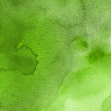 Dekoratif doku, yeşil suluboya arka plan