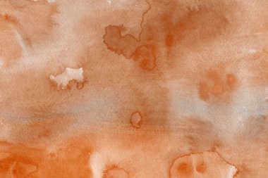 Sulu boya dekoratif doku. Kahverengi arka plan