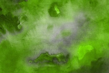 Soyut yeşil suluboya arka plan. Dekoratif doku. 