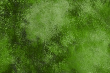 Yeşil arka plan, boya dekoratif doku karıştırın.
