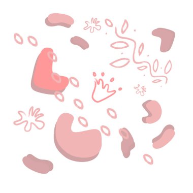 el çizilmiş desen, arka plan-illüstrasyon 