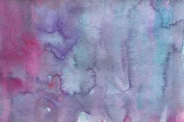 Suluboya mavi arka plan. Dekoratif doku, desen 