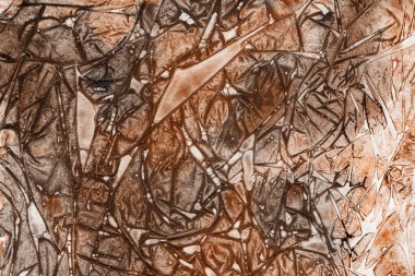 Sulu boya dekoratif doku. Kahverengi arka plan