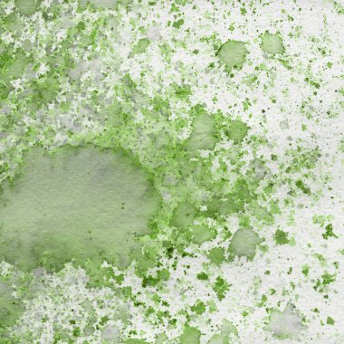 Soyut yeşil suluboya arka plan dekoratif doku