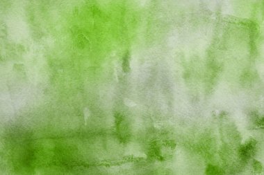 Dekoratif doku. Yeşil suluboya arka plan