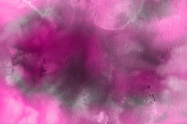 Sulu boya dekoratif doku. Parlak pembe arka plan
