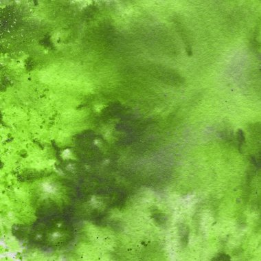 Soyut yeşil suluboya arka plan dekoratif doku