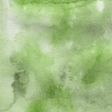 Soyut yeşil suluboya arka plan dekoratif doku