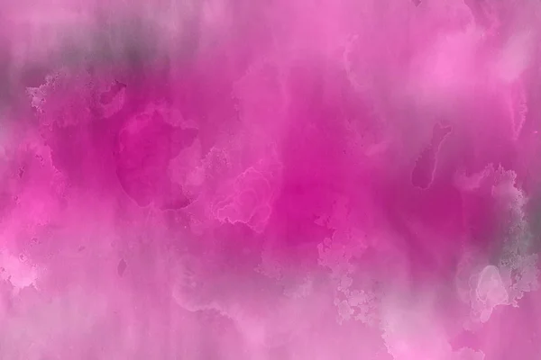 Акварельна Декоративна Текстура Абстрактний Яскраво Рожевий Фон — стокове фото