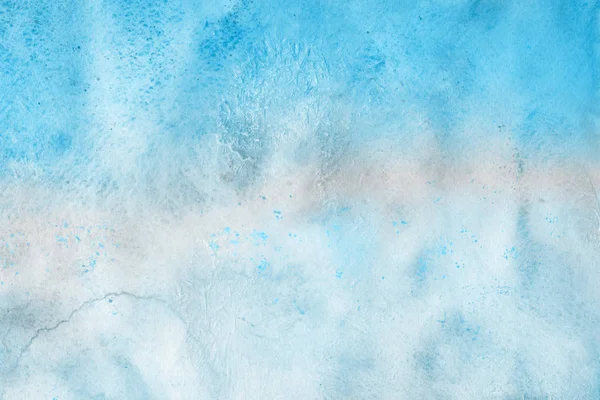 Dekoracyjny Tynk Niebieski Abstrakcyjne Akwarele Tła — Zdjęcie stockowe