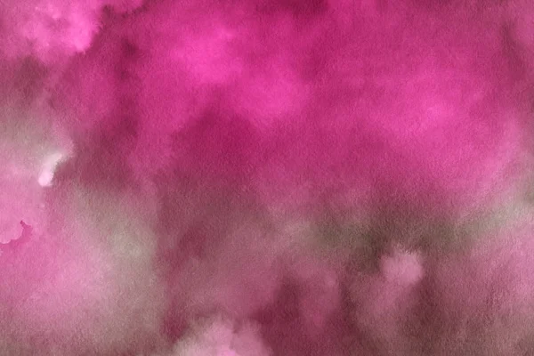 Fundo Aquarela Rosa Abstrato Textura Decorativa Padrão — Fotografia de Stock