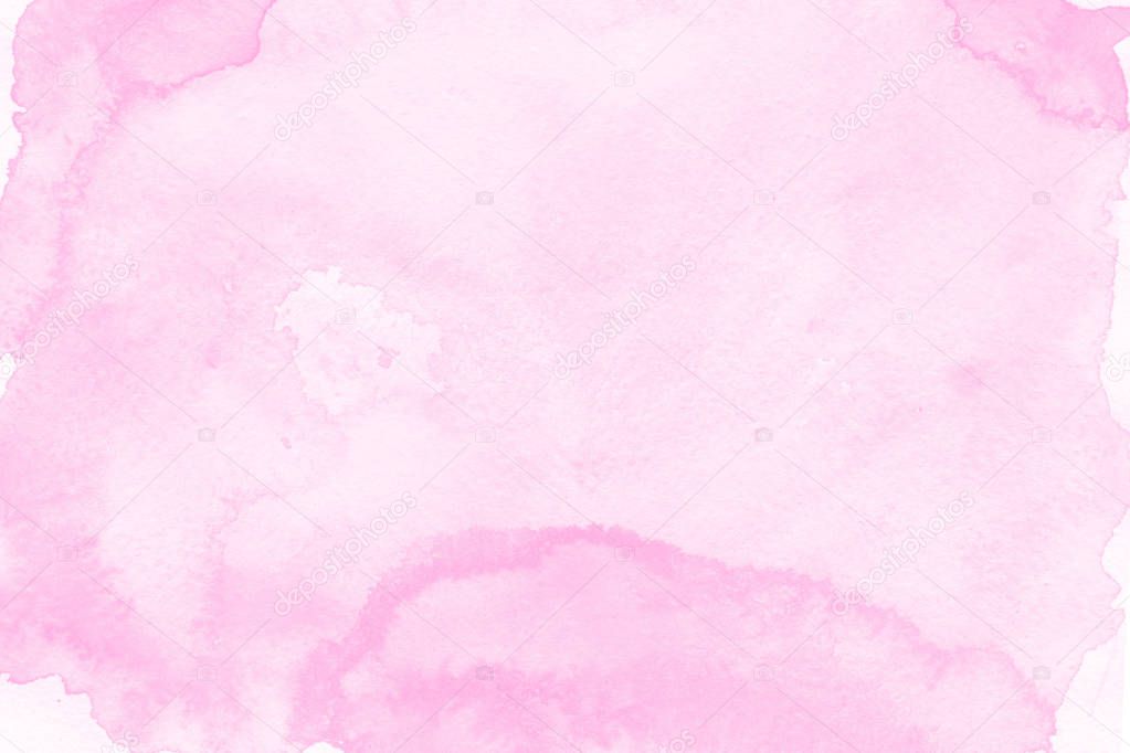 Abstract  pink  watercolor  background, decorative texture