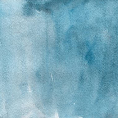 Soyut mavi suluboya arka plan dekoratif doku