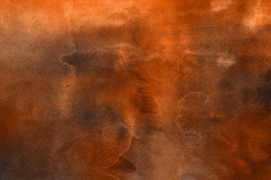 Sulu boya dekoratif doku. Kahverengi arka plan