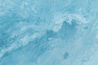 Mavi arka plan, boya dekoratif doku karıştırın.