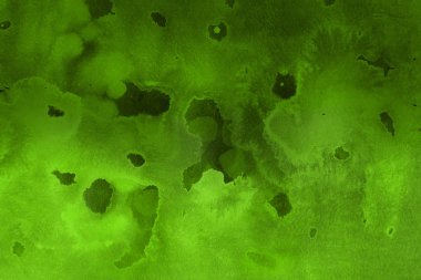 Dekoratif yeşil doku. Soyut suluboya arka plan