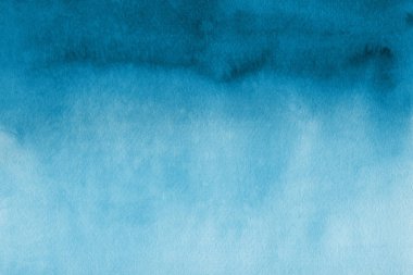  Dekoratif mavi doku. Soyut suluboya arka plan.